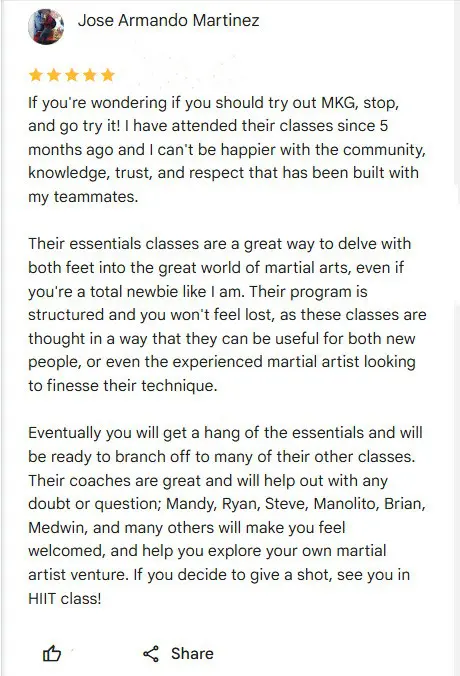 True Mixed Martial Arts Classes | MKG Martial Arts International